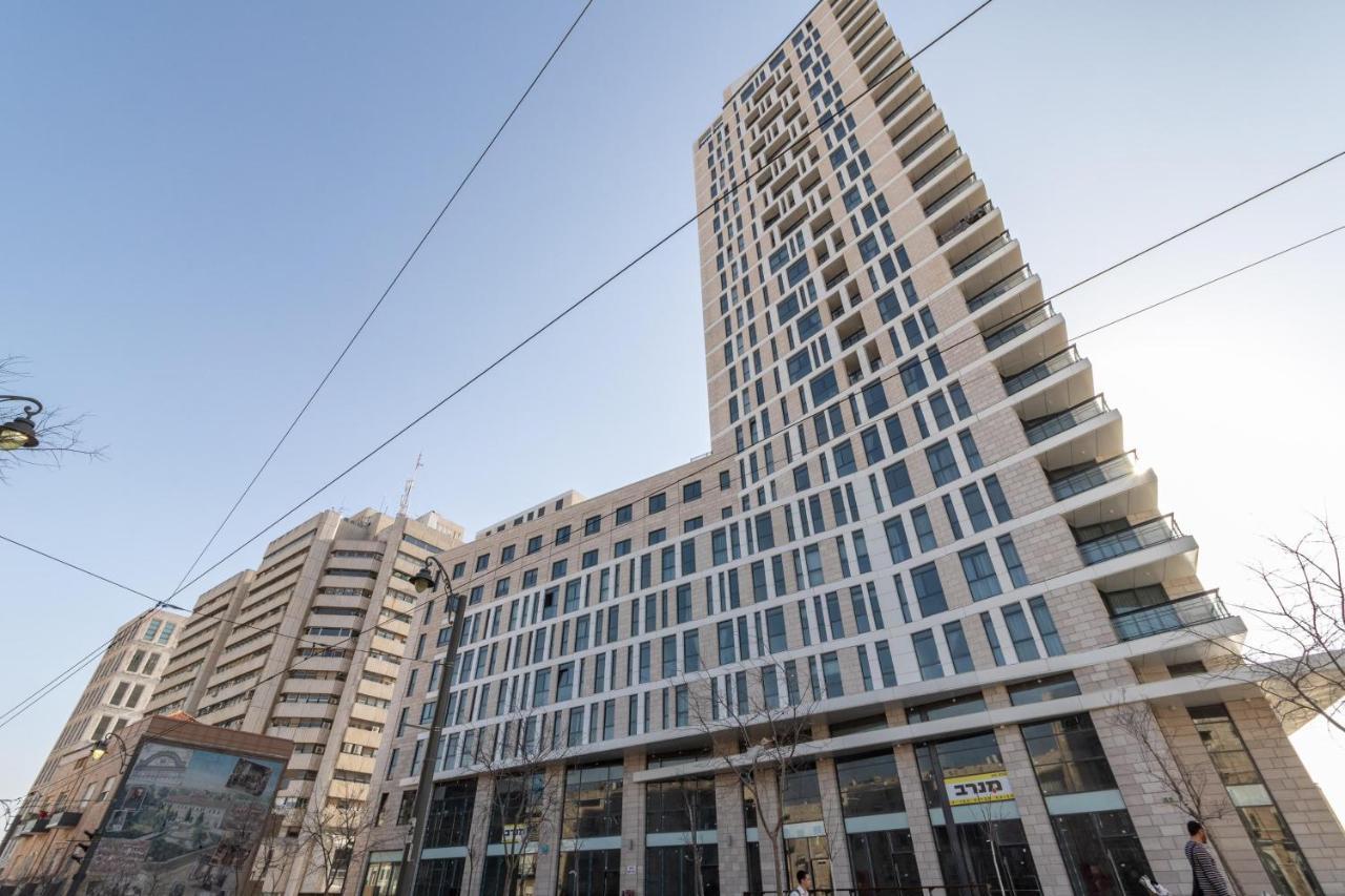 Apartmán Luxury Jtower Palace Jeruzalém Exteriér fotografie