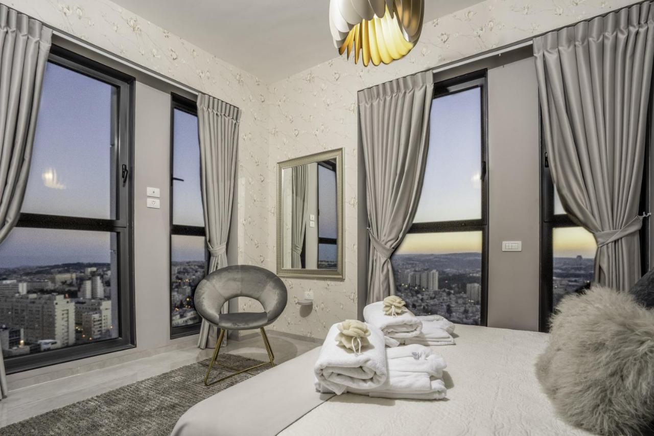 Apartmán Luxury Jtower Palace Jeruzalém Exteriér fotografie